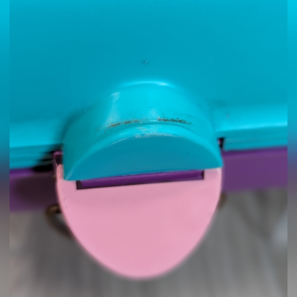 Caboodles of California Colorful Tackle Box Makeup Cosmetic Case 2602 VTG 90s - Picture 9 of 14